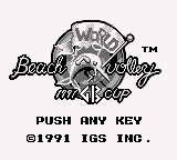 World Beach Volley - 1991 GB Cup (Japan)